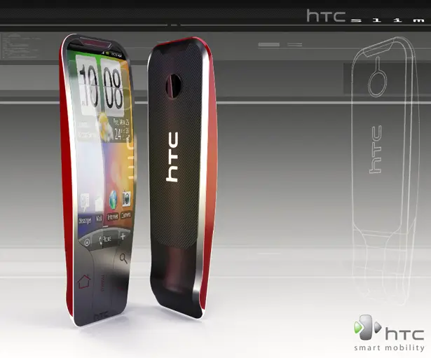 HTC Slim Phone: Concept Smart Phone Design By Sylvain Gerber