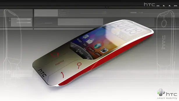 HTC Slim Phone: Concept Smart Phone Design By Sylvain Gerber