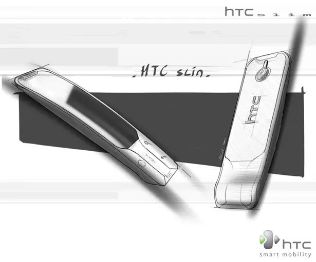 HTC Slim Phone: Concept Smart Phone Design By Sylvain Gerber