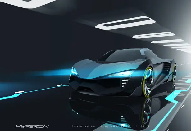 Hyperion Hybrid Supercar by Anej Kostrevc