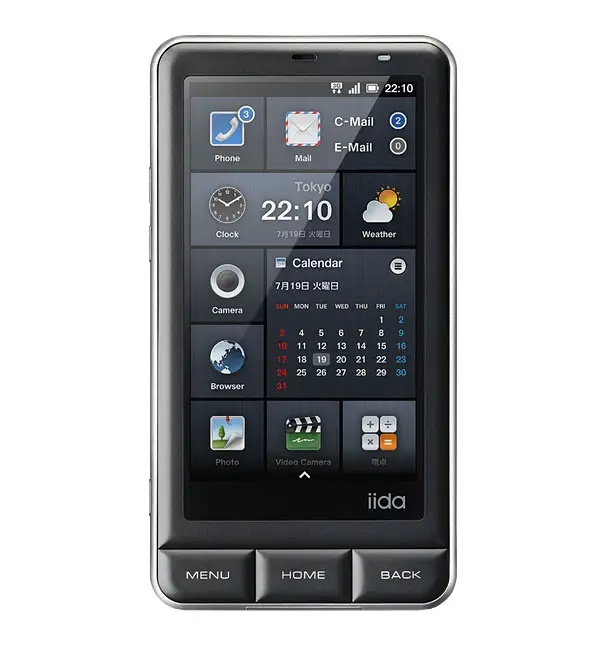 IIDA InfobarMobile Phone