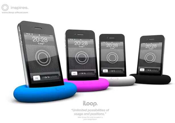 iLoop Phone Holder Doubles As Hand Grip Exercise Tool