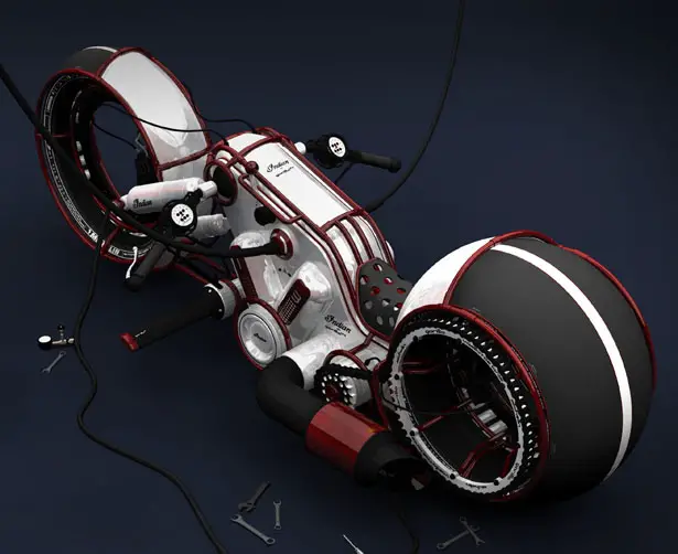 Indian Gorilla V4 Motorcycle by Vasilatos Ianis