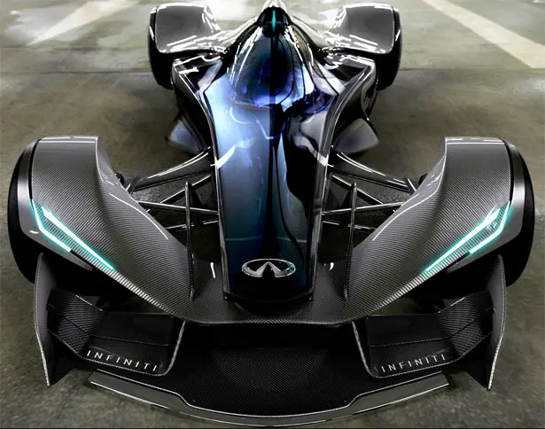 Infiniti SYPNATIQ Futuristic Race Car for 2029 A.R.C Race