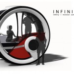 Infinitlar Autonomous Futuristic Vehicle for The Year of 2040