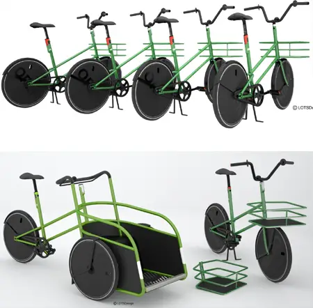 innovative and adaptive openbike transportation system