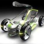 Insecta, Futuristic Car Inspired By A Grasshopper