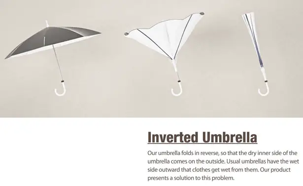Inverted Umbrella by Ilmo Ahn
