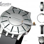 Kuranku Concept Watch with Crank to Light Up The LEDs