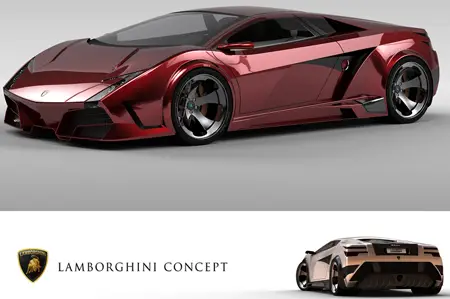 lamborghini concept car3 Super Cars of the Future Inspiring Future thinking