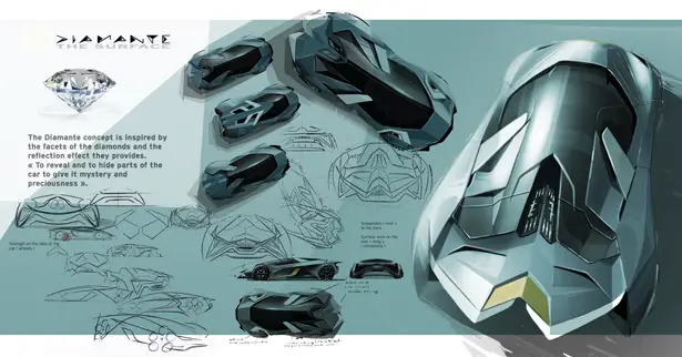 Lamborghini Diamante Concept by Thomas Granjard