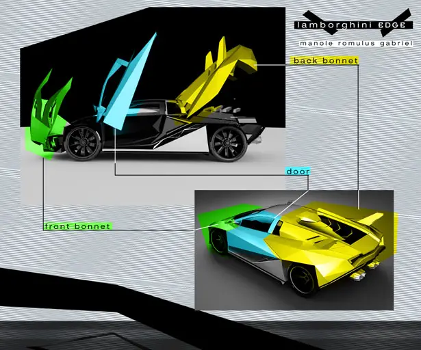 Lamborghini Edge Car Concept by Manole Romulus Gabriel