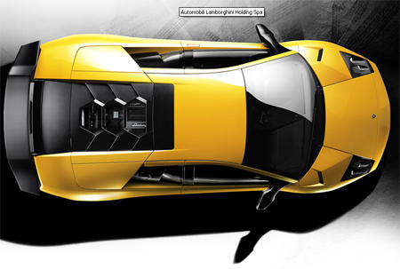 Sketches Lamborghini on Blueprint  Lamborghini Murcielago Roadster Lp640   Technical Drawings