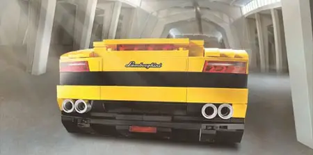 Lamborghini on Lego Racers Lamborghini Gallardo Lp560 4 Review   Tuvie