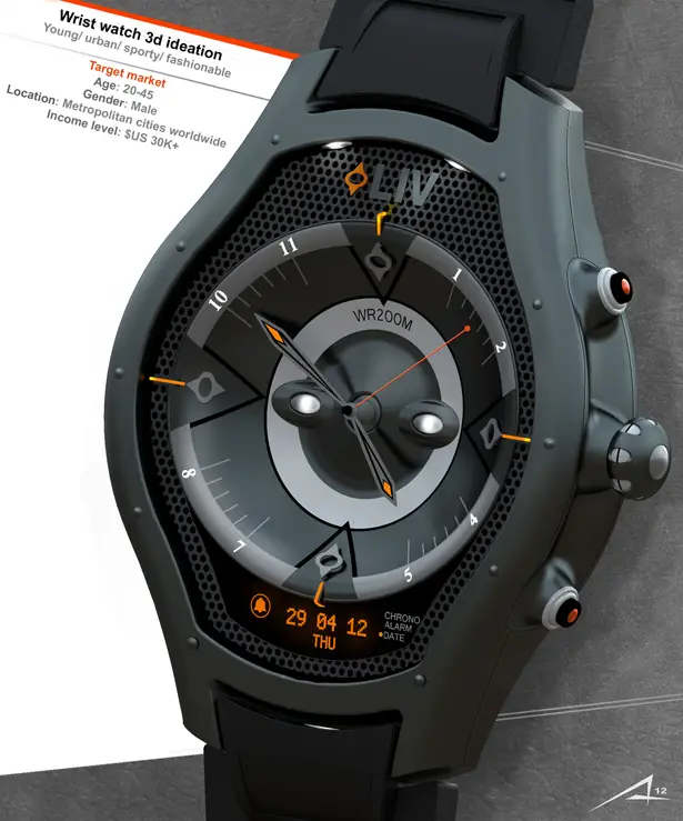 LIV Watch Concept by Alp Germaner