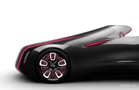 loop vignette electric roadster concept