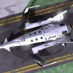 M2G “White Bat” Space Business Craft for Space Tourism