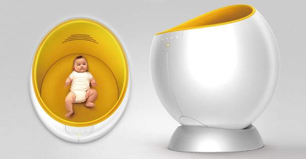 Mama's Heart Baby Crib Concept by Chen Liming