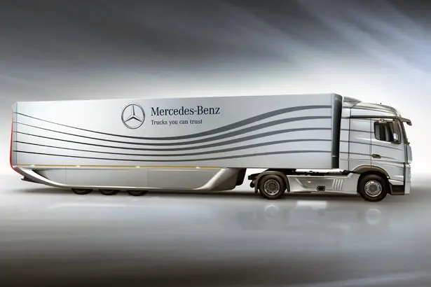 In collaboration between MercedesBenz and Commercial Vehicle Design 