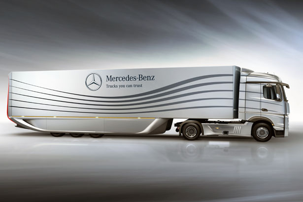 In collaboration between MercedesBenz and Commercial Vehicle Design 