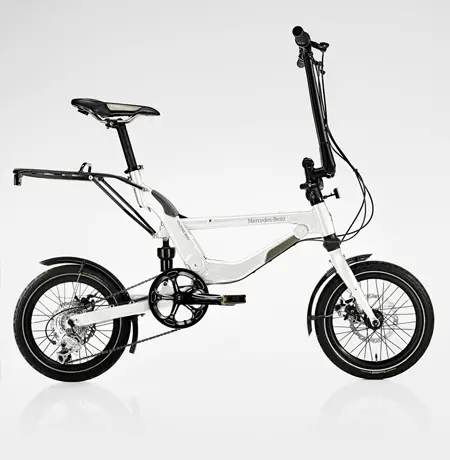 mercedes benz folding bike