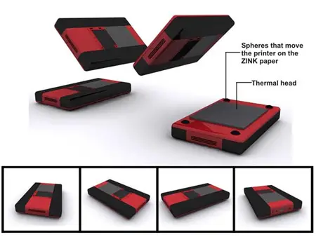 Mini Giant Concept Printer : No More Ink Cartridges and Ribbons - Tuvie