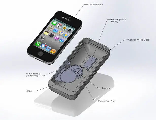 Mipwr iPhone 5 Charger by Bob Panos and Karl Lee