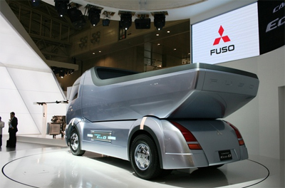 Mitsubishi on Mitsubishi Fuso Canter Eco D Concept Dump Truck From Tokyo Motor Show
