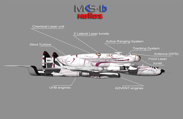 MKS-1B LSJC Space Debris cleaner Concept by Oscar Viñals