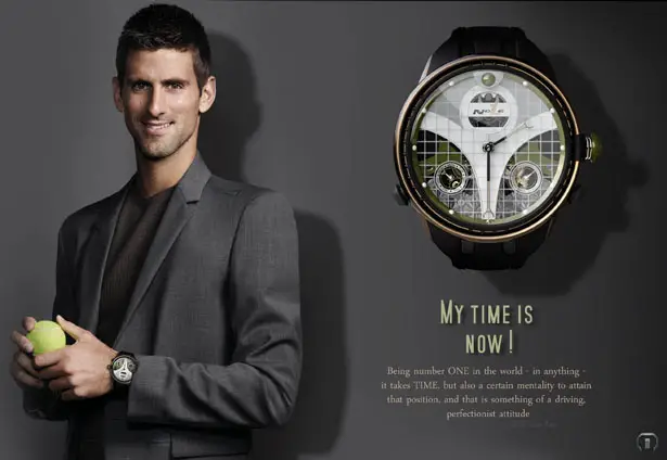 N1 Watch Design Tribute to Novak Djokovic