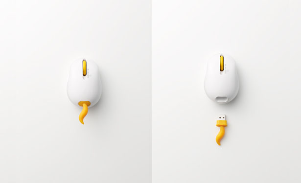 Nendo Oppopet Wireless Optical Mouse Design