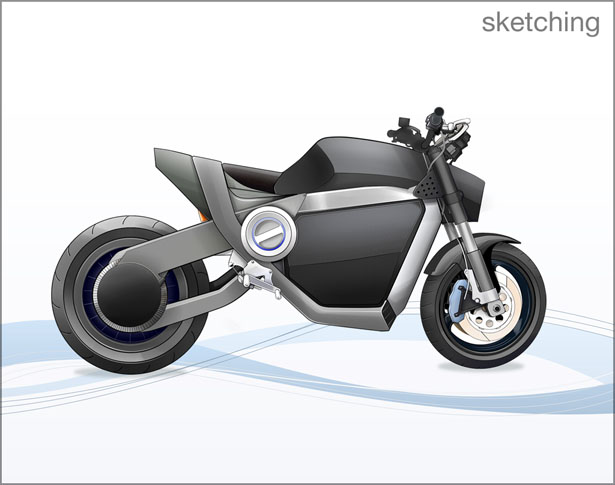 Nivach Electric Motorbike by Olegs Zabelins and Pavels Sevcenko