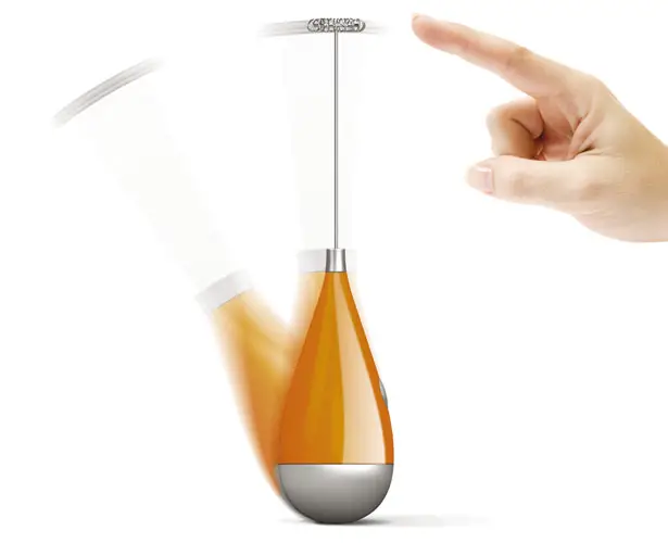 NO K.O. Milk Frother Offers Functional Tool with Entertainment ...