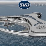 Nomadia Project : A Giant Ship or Floating Island by Sylvain VIAU