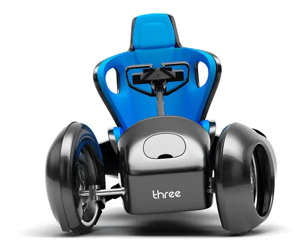 nThree Electric Vehicle by Hussain Almossawi and Marin Myftiu