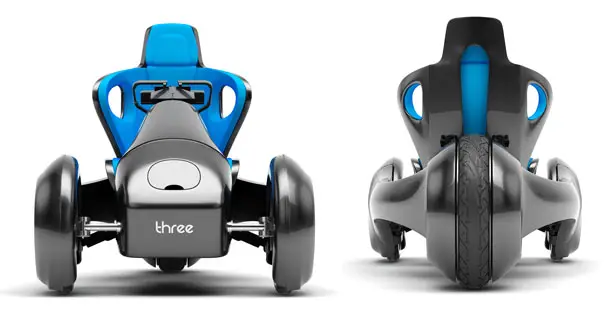 nThree Electric Vehicle by Hussain Almossawi and Marin Myftiu