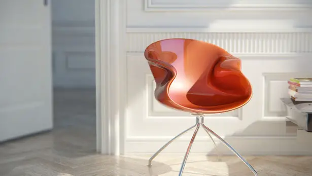 Nuvist Eidos Chair - Fluid and Continuous Form