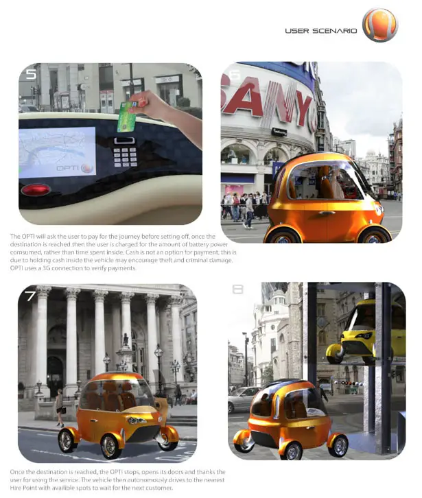 OPTI Driverless Taxi for London 2025