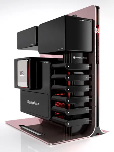 Pc Tower  U201clevel 10 U201d Concept As Hardcore Gaming Computer