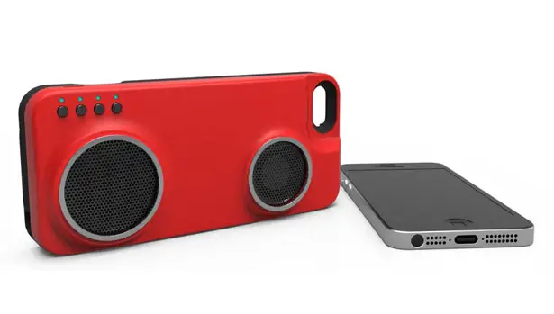 PERI Duo iPhone Case Bluetooth and Wifi Enabled Speakers
