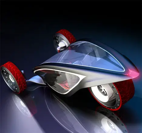 Futuristic Architecture on Peugeot Aureon Futuristic Car Features Innovative Design With Great