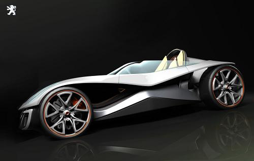 peugeot flux car concept