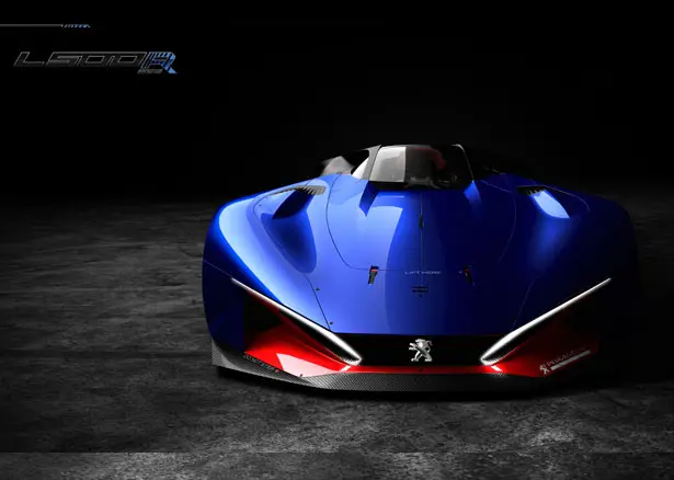 Peugeot L500 R Hybrid Futuristic Concept Car