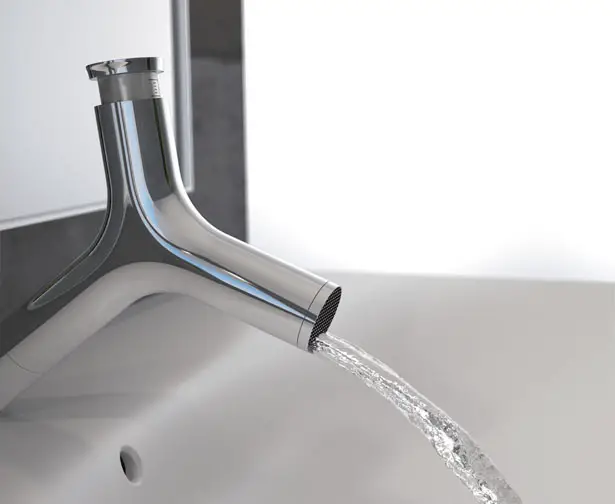Quantum Bathroom Tap with Water Consumption Meter by Michael Scherger and Dennis Kulage