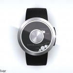 Quicksilver LCD Watch Inspired by The Drop of Mercury Inside A Thermometer