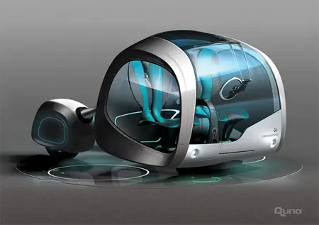 quno futuristic vehicle