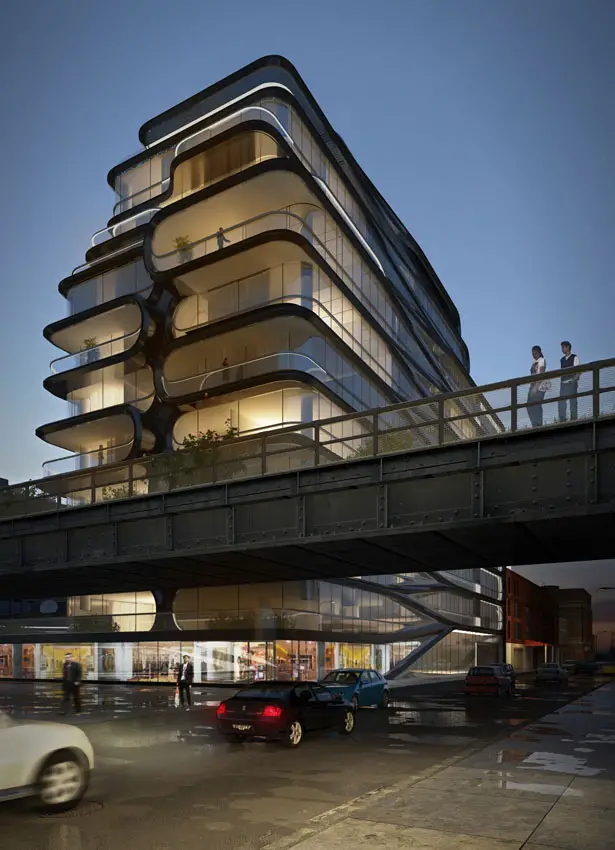 Related Companies 11-Storey Residential Condominium by Zaha Hadid Architects