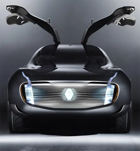  on Renault Ondelios Futuristic Car Concept With Butterfly Type Side Doors