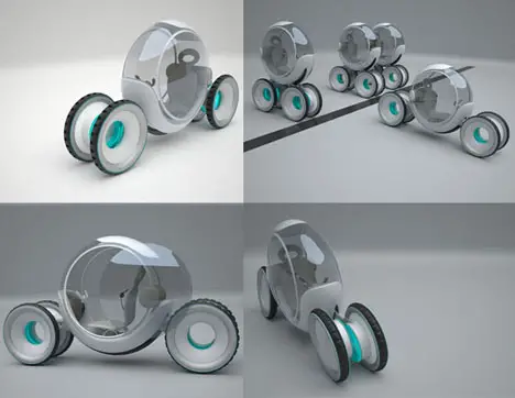 Revolute Futuristic Vehicle