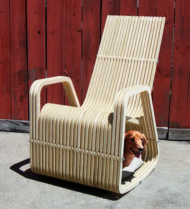 Rocking 2-gether chair by Paul Kweton